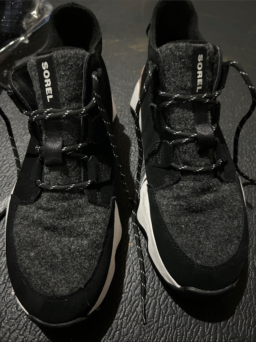 SOREL women Black & Gray winter Sneaker
